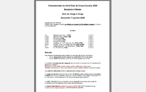 CHAMPIONNAT DE CROSS 95